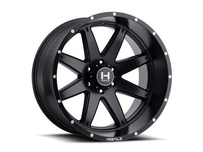 Hostile Alpha Asphalt 6-Lug Wheel; 22x14; -76mm Offset (24-25 Tacoma)