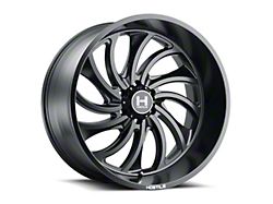 Hostile Demon Asphalt 6-Lug Wheel; 24x12; -56mm Offset (24-25 Tacoma)