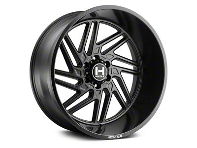 Hostile Jigsaw Asphalt 6-Lug Wheel; 20x10; -19mm Offset (16-23 Tacoma)