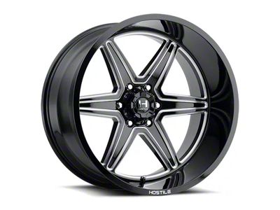Hostile Venom Blade Cut 6-Lug Wheel; 24x14; -76mm Offset (17-24 Titan)