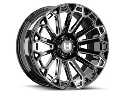 Hostile Warrior Blade Cut 6-Lug Wheel; 20x12; -44mm Offset (17-24 Titan)