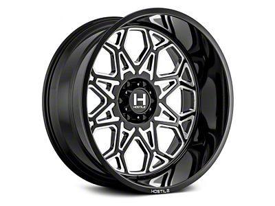 Hostile Anvil Blade Cut 6-Lug Wheel; 20x10; -19mm Offset (16-24 Titan XD)