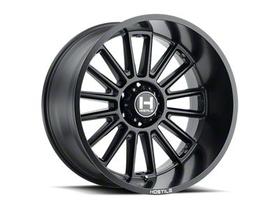 Hostile Predator Asphalt 6-Lug Wheel; 20x9; 12mm Offset (16-24 Titan XD)