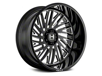 Hostile Syclone Blade Cut 6-Lug Wheel; 20x10; -19mm Offset (16-24 Titan XD)