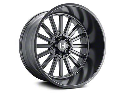 Hostile Titan Asphalt 6-Lug Wheel; 22x10; -25mm Offset (16-24 Titan XD)