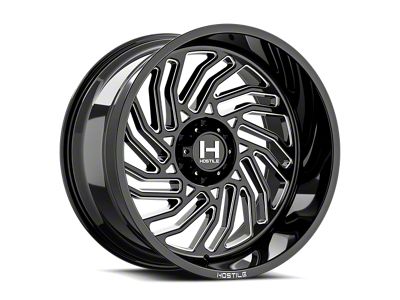 Hostile Twister Blade Cut 6-Lug Wheel; 20x9; 0mm Offset (16-24 Titan XD)