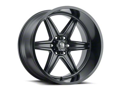 Hostile Venom Asphalt 6-Lug Wheel; 24x14; -76mm Offset (16-24 Titan XD)