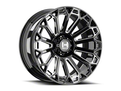 Hostile Warrior Blade Cut 6-Lug Wheel; 22x10; -25mm Offset (16-24 Titan XD)