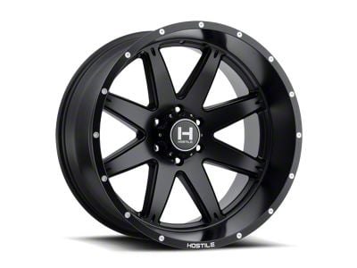 Hostile Alpha Asphalt 6-Lug Wheel; 20x10; -19mm Offset (22-25 Tundra)