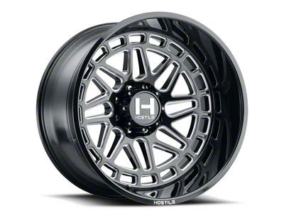 Hostile Reaper Blade Cut 5-Lug Wheel; 20x10; -19mm Offset (14-21 Tundra)