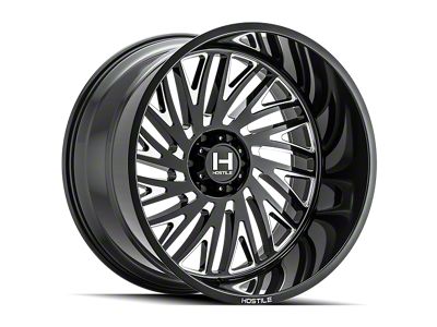 Hostile Syclone Blade Cut 6-Lug Wheel; 24x12; -44mm Offset (22-25 Tundra)