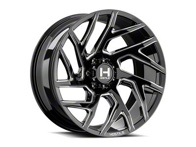 Hostile Warrior Blade Cut 5-Lug Wheel; 22x12; -44mm Offset (14-21 Tundra)