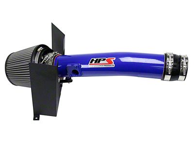 HPS Shortram Cold Air Intake; Blue (10-24 4.0L 4Runner)