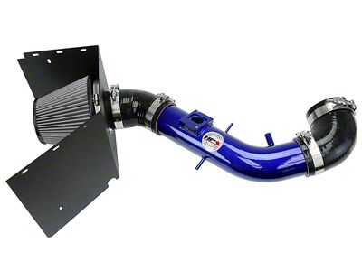 HPS Shortram Cold Air Intake; Blue (03-04 4.7L 4Runner)