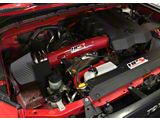 Shortram Cold Air Intake; Red (10-24 4.0L 4Runner)