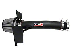 HPS Shortram Cold Air Intake; Wrinkle Black (10-24 4.0L 4Runner)