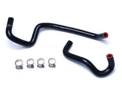 HPS Silicone Heater Coolant Hose Kit; Black (03-09 4.7L 4Runner)