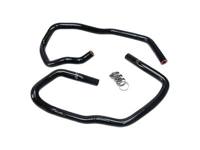 HPS Silicone Heater Coolant Hose Kit; Black (10-24 4.0L 4Runner)