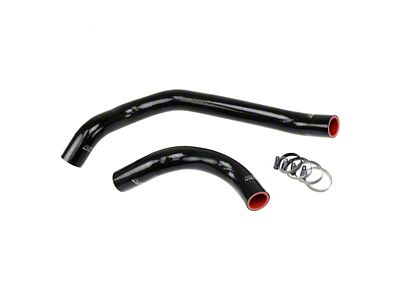 HPS Silicone Radiator Coolant Hose Kit; Black (10-24 4.0L 4Runner)