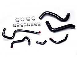 Silicone Radiator and Heater Coolant Hose Kit; Black (03-09 4.7L 4Runner)