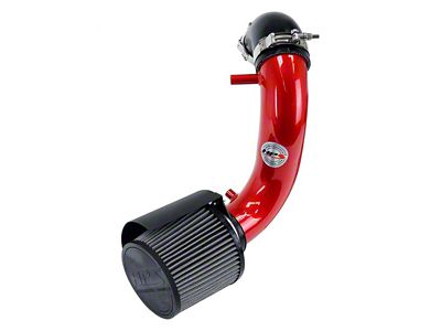 HPS Shortram Cold Air Intake; Red (91-01 4.0L Jeep Cherokee XJ)