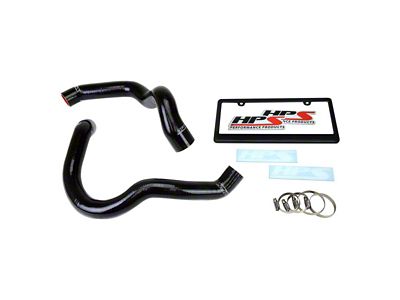 HPS Silicone Radiator Coolant Hose Kit; Black (91-01 4.0L Jeep Cherokee XJ)