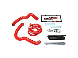 Silicone Radiator and Heater Coolant Hose Kit; Red (91-01 4.0L Jeep Cherokee XJ)