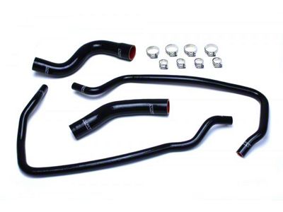 HPS Silicone Heater Coolant Hose Kit; Black (01-04 4.7L Jeep Grand Cherokee WJ)