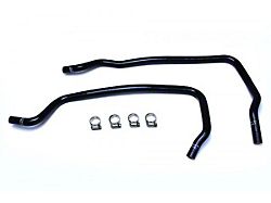 Silicone Heater Coolant Hose Kit; Black (01-04 4.7L Jeep Grand Cherokee WJ)