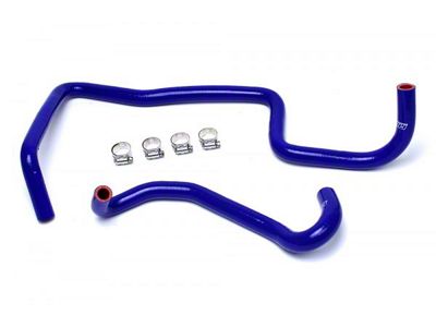 HPS Silicone Heater Coolant Hose Kit; Blue (05-10 5.7L HEMI, 6.1L HEMI Jeep Grand Cherokee WK)