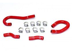 Silicone Heater Coolant Hose Kit; Red (12-15 Jeep Grand Cherokee WK2 SRT, SRT8)