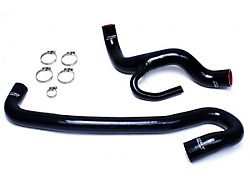 Silicone Radiator Coolant Hose Kit; Black (12-18 6.4L HEMI Jeep Grand Cherokee WK2)