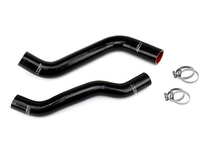HPS Silicone Radiator Coolant Hose Kit; Black (05-10 3.7L Jeep Grand Cherokee WK)