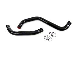 Silicone Radiator Coolant Hose Kit; Black (11-21 3.6L Jeep Grand Cherokee WK2)
