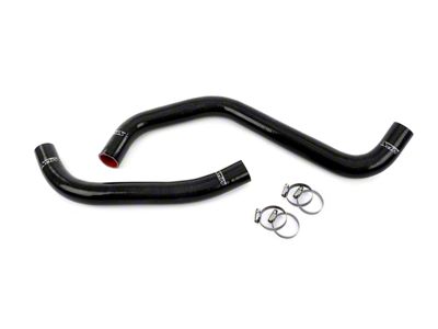 HPS Silicone Radiator Coolant Hose Kit; Black (11-21 3.6L Jeep Grand Cherokee WK2)