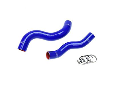 HPS Silicone Radiator Coolant Hose Kit; Blue (05-09 4.7L Jeep Grand Cherokee WK)