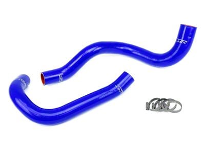 HPS Silicone Radiator Coolant Hose Kit; Blue (99-04 4.0L Jeep Grand Cherokee WJ)