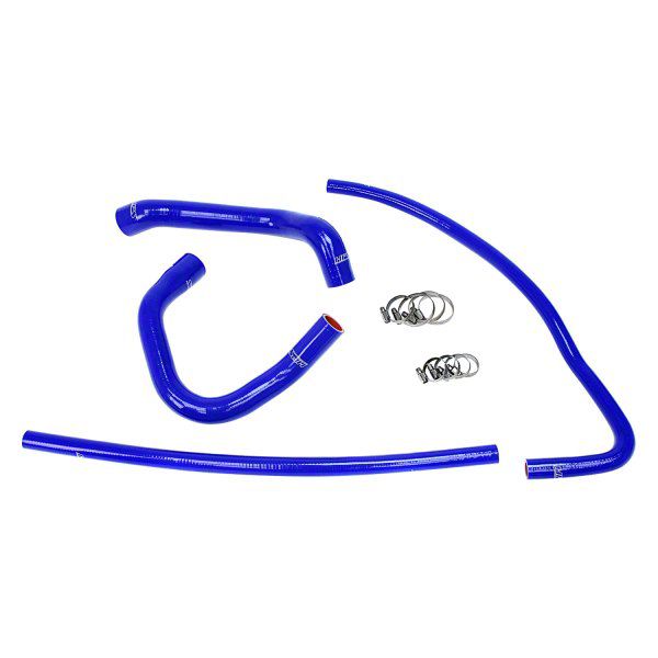 HPS Performance High Temp Reinforced Silicone Radiator and Heater Coolant Hose Kit, Blue, 57-1731-BLUE