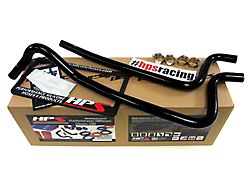 Silicone Heater Coolant Hose Kit; Black (02-06 4.0L Jeep Wrangler TJ)