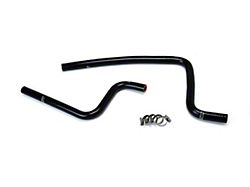 HPS Silicone Heater Coolant Hose Kit; Black (97-02 2.5L Jeep Wrangler TJ)