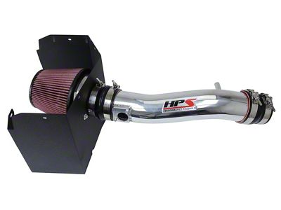 HPS Shortram Cold Air Intake; Polished (16-23 3.5L Tacoma)