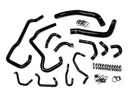 HPS Silicone Radiator and Heater Coolant Hose Kit; Black (16-23 3.5L Tacoma)