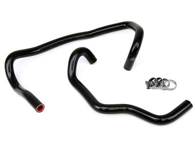 HPS Silicone Heater Coolant Hose Kit; Black (05-15 4.0L Tacoma)