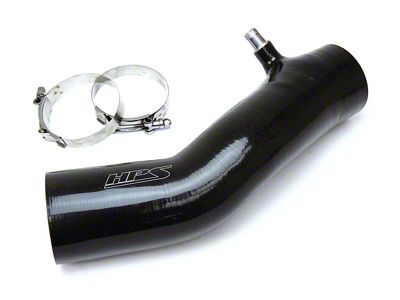 HPS Silicone Post MAF Air Intake Hose Kit; Black (16-23 3.5L Tacoma w/ Standard Air Intake Box)
