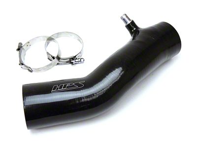 HPS Silicone Post MAF Air Intake Hose Kit; Black (16-23 3.5L Tacoma w/ TRD Cold Air Intake)