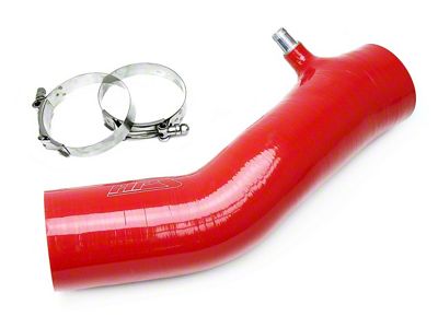 HPS Silicone Post MAF Air Intake Hose Kit; Red (16-23 3.5L Tacoma w/ Standard Air Intake Box)