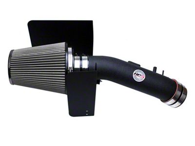 HPS Shortram Cold Air Intake; Wrinkle Black (07-11 5.7L Tundra)