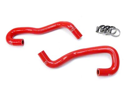 Silicone Heater Coolant Hose Kit; Red (07-10 4.0L Tundra)