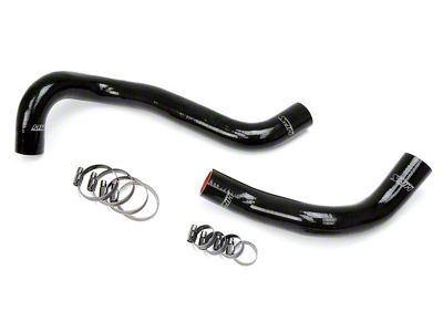 HPS Silicone Radiator Coolant Hose Kit; Black (07-21 5.7L Tundra)