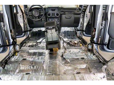 Hushmat Sound Deadening and Insulation Kit; Cargo (14-23 Jeep Cherokee KL)